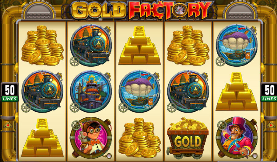 Automat zdarma Gold Factory