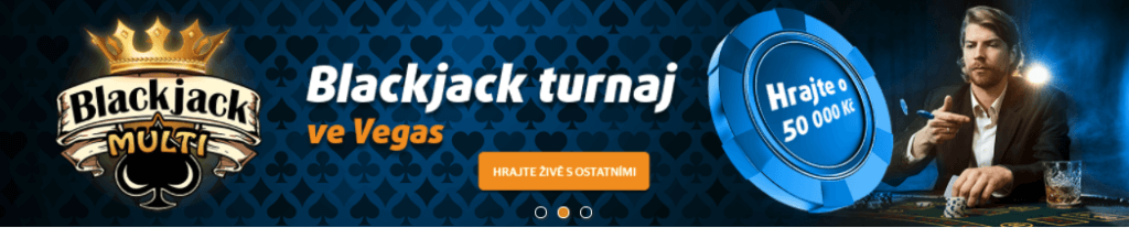 Tipsport - Blackjack turnaj ve Vegas