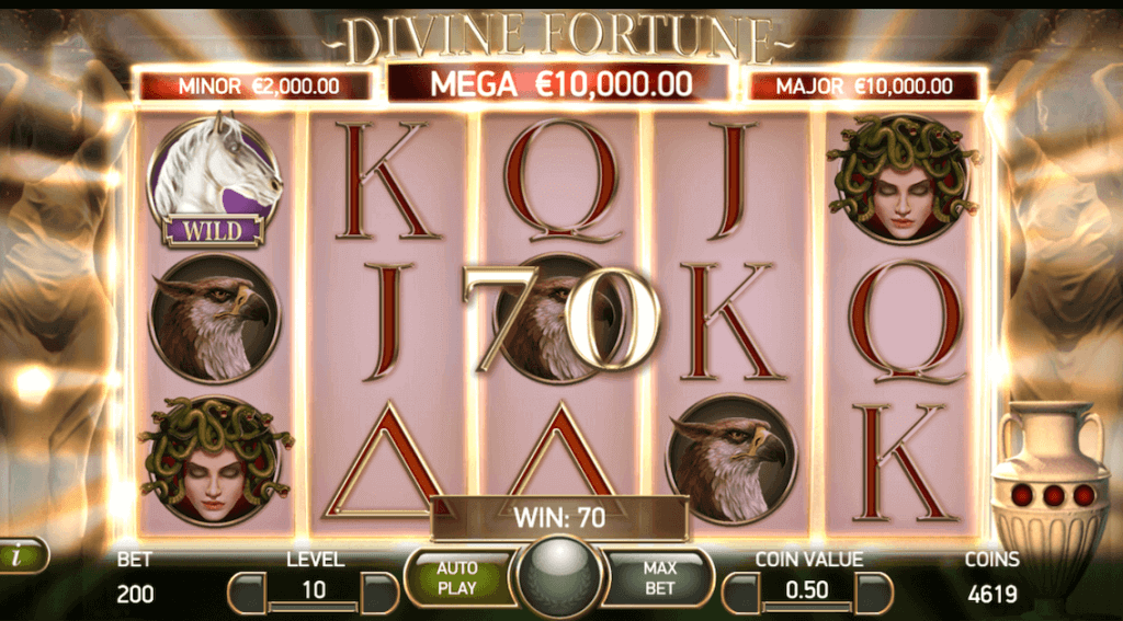 Divine Fortune symboly wild