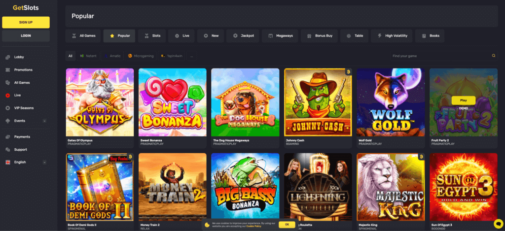 GetsSlots Casino recenze