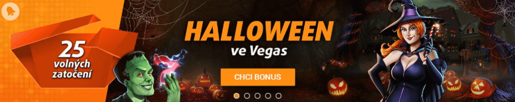Tipsport - Halloween ve Vegas - 25 volných zatočení