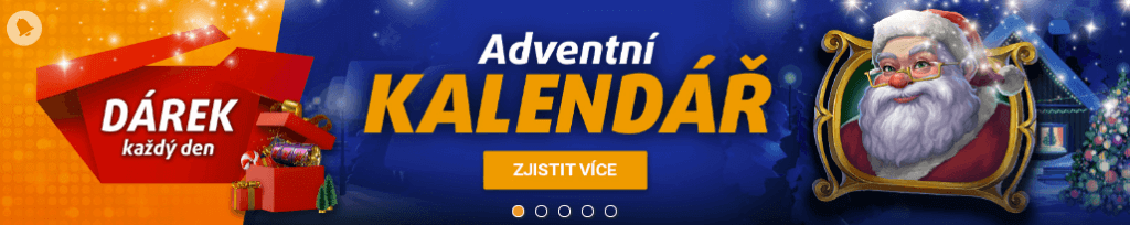 Adventní kalendář casino Tipsport