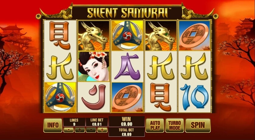 Silent Samurai si zahrajete v online casinu