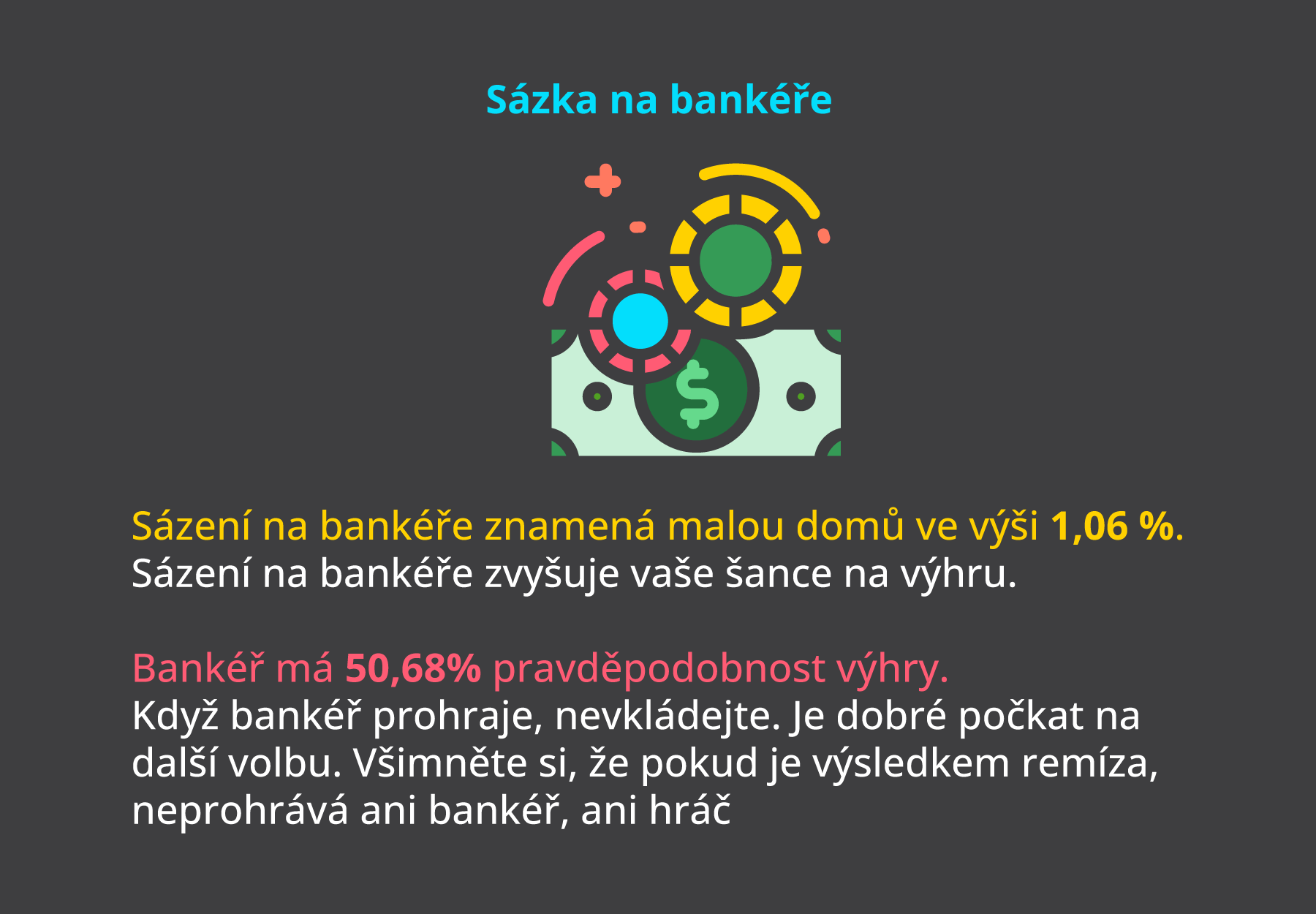 Sázka na bankéře