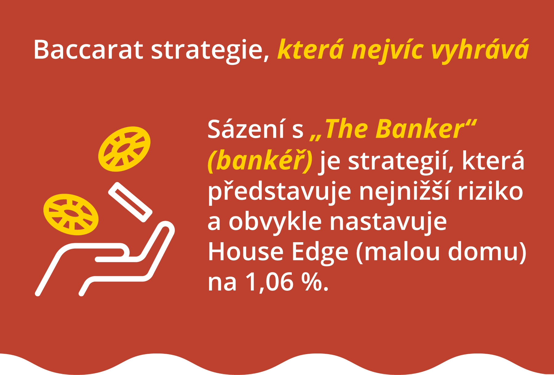 Baccarat strategie, která nejvíc vyhrává