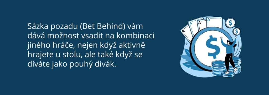 Blackjack - Bet behind