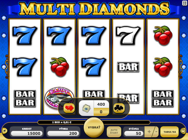 Multi Diamonds automat zdarma