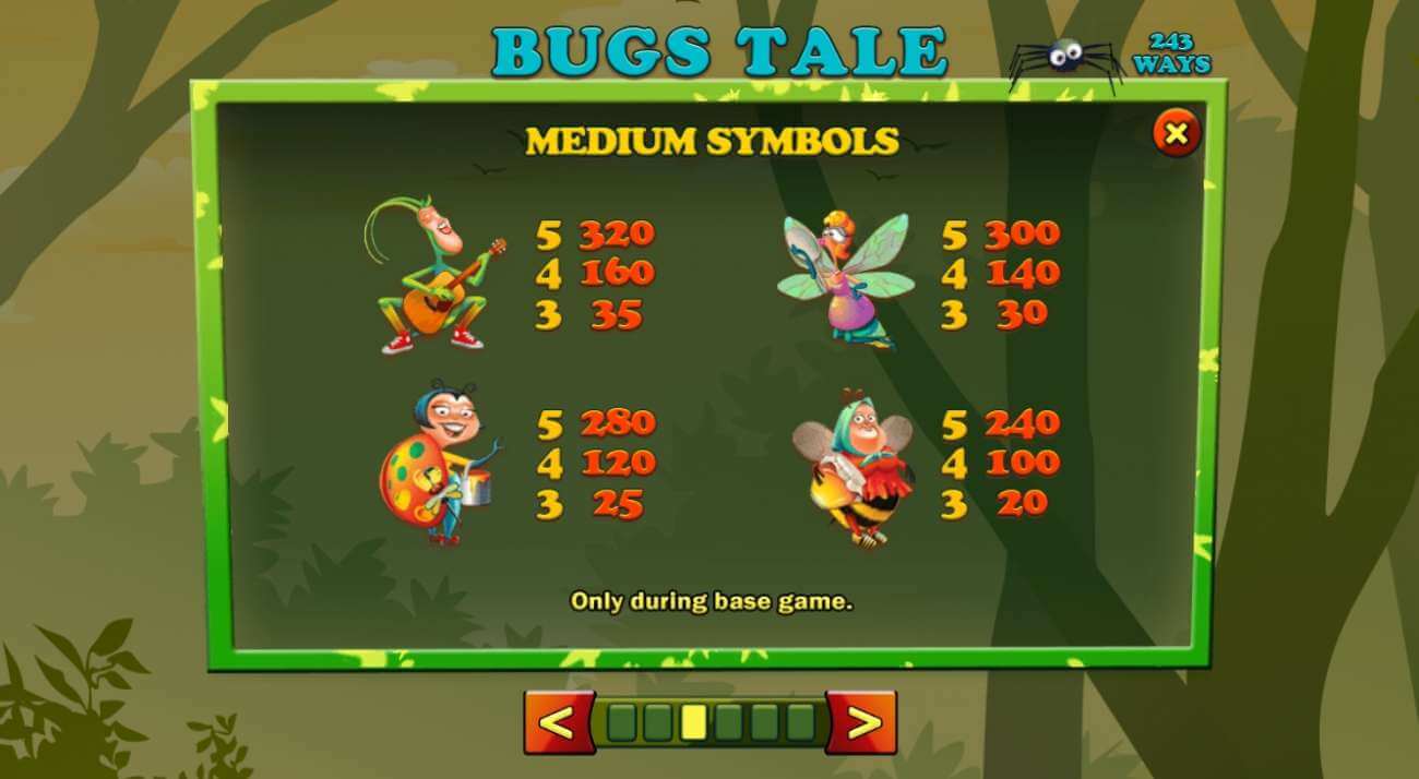Bugs Tale symboly