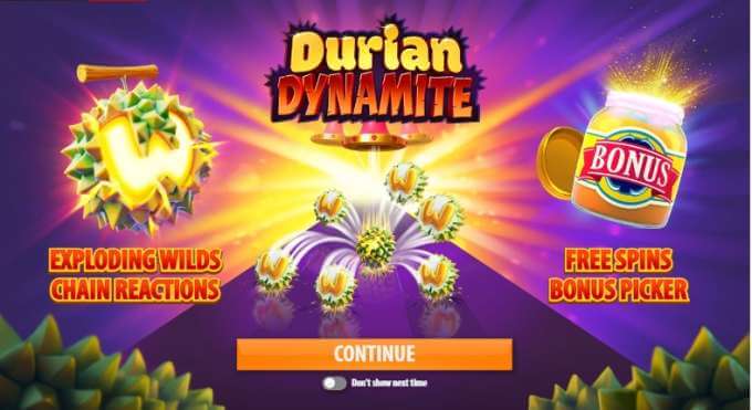 Casino bonusy ve hře Durian Dynamite