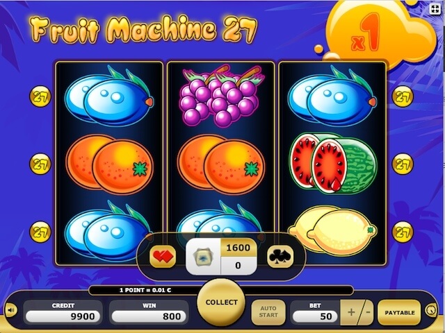 Herní automat Fruit Machine 27