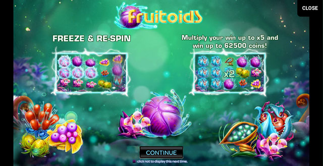 Fruitoids automat online