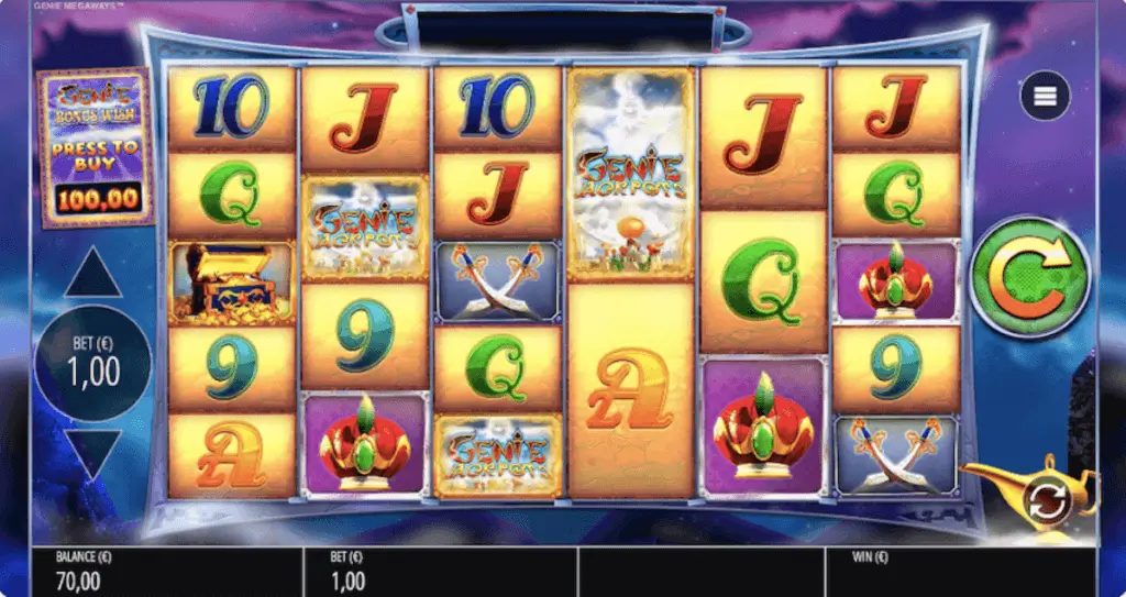 Genie Jackpots Megaways