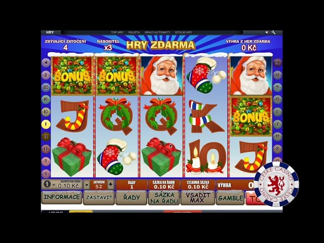 Santa Surprise - 10 náhodných otočení
