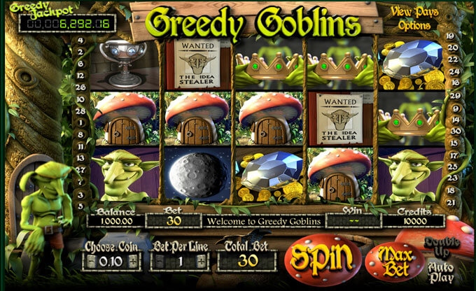 automaty zdarma Greedy Goblins