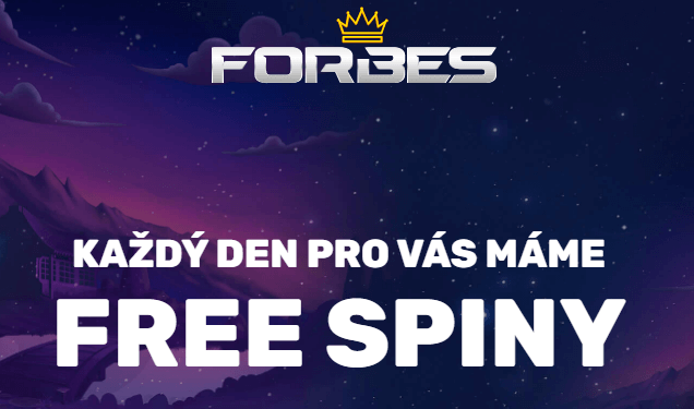 Forbes Casino free spins každý den