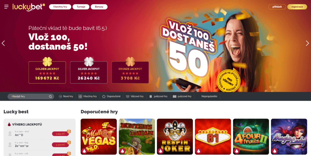 LuckyBet Casino recenze