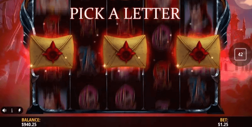 Pick a letter funkce
