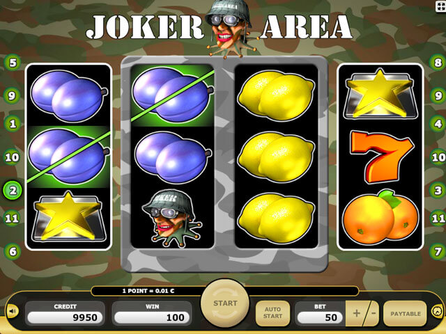 Joker Arena automat zdarma 