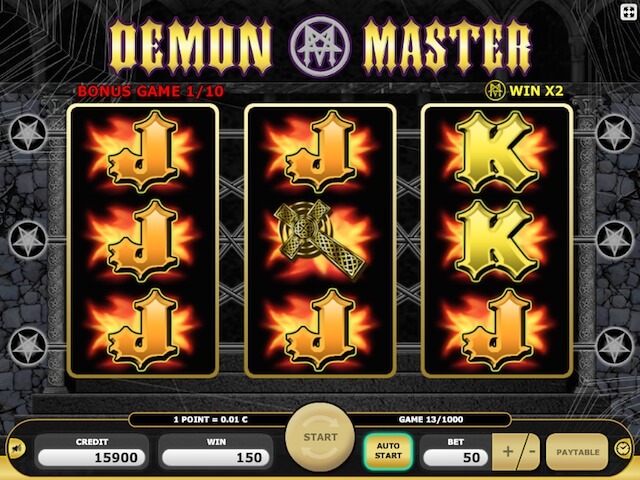 Bonus hra v Demon Master