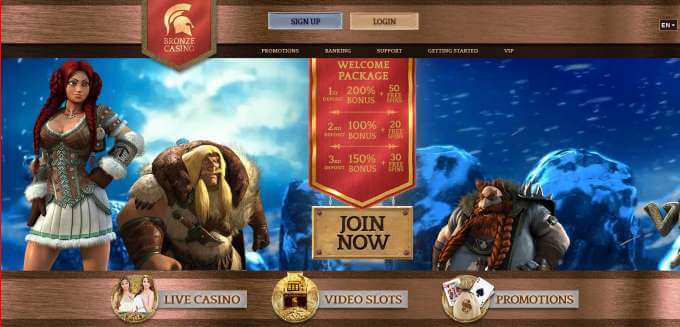 Online casino Bronze pro české hráče!