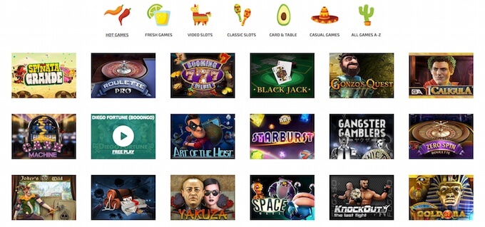 Online casino La Fiesta a jeho automaty online