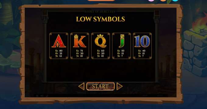 Story of Hercules symboly