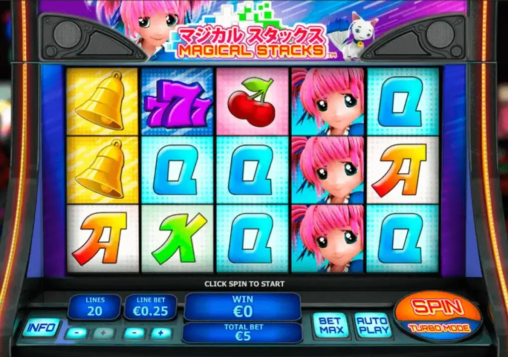 Základní informace o casino hře Magical Stacks