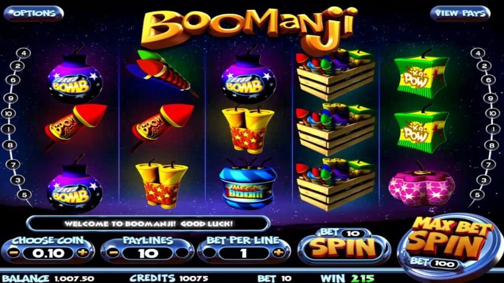 Základní informace o casino hře Boomanji