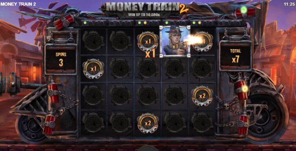 Money Train 2 - další funkce
