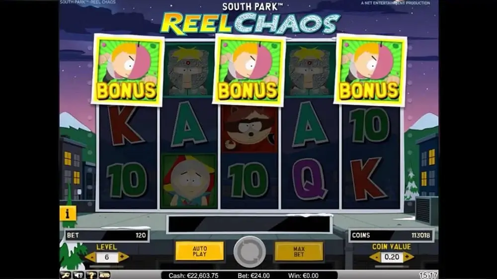 Automat South Park Reel Chaos