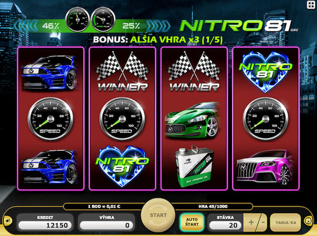 Nitro81 online casino bonusy