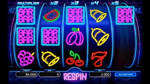 Spinuj pořád do kola Herní automat Neon Fruits od Kajot vývojáře