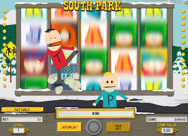 Výherní automat South Park 