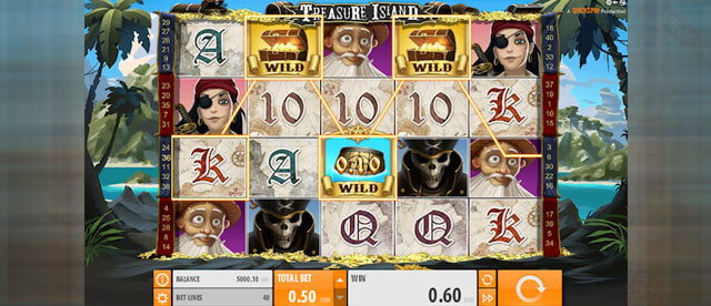 Herní automat Treasure Huntere od Quickspin