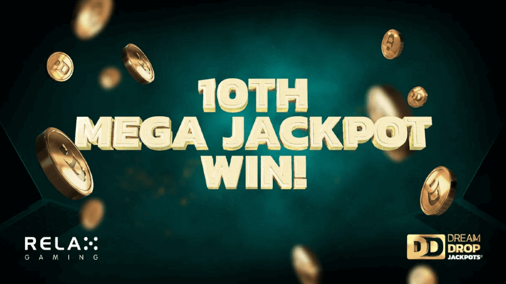 Relax Gaming Mega Jackpot Win