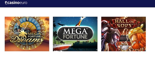 Výherní jackpoty v CasinoEuro