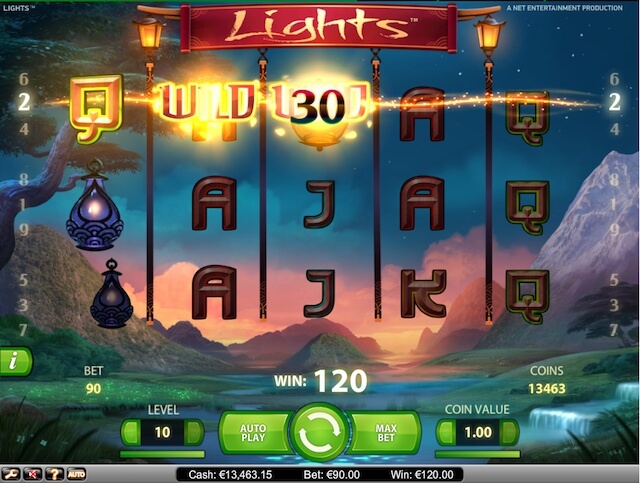 Casino hry zdarma, jako je hra Lights, můžete najít v ceskecasino.com 
