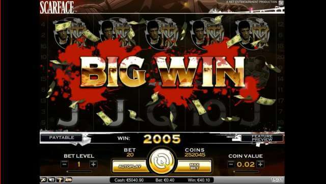 Casino hra Scarface, která patří mezi nejlepší online hry na internetu