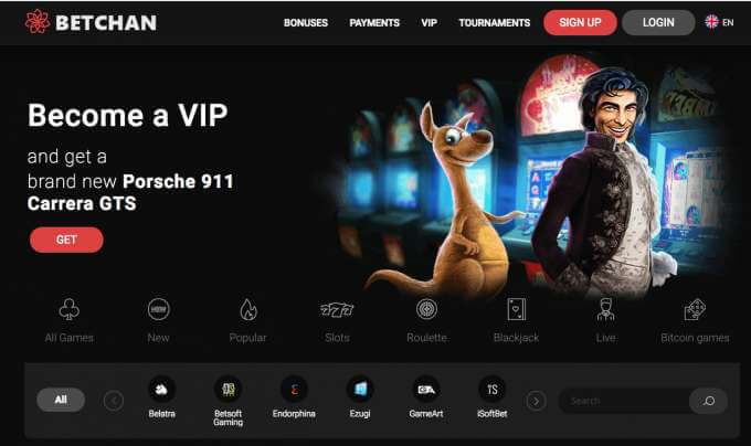 Staň se v online casinu BetChan VIP hráčem!