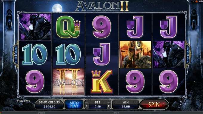 Avalon 2 casino hra