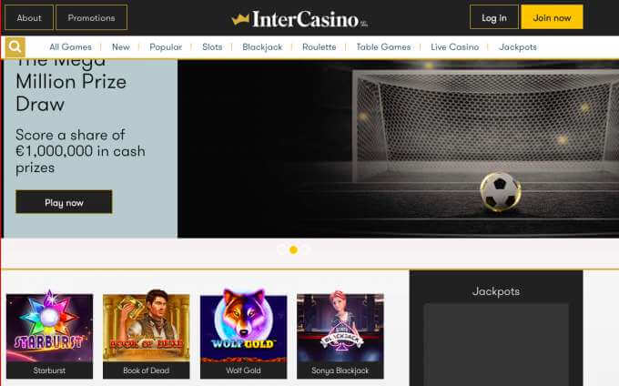 Intercasino pro milovníky hazardu