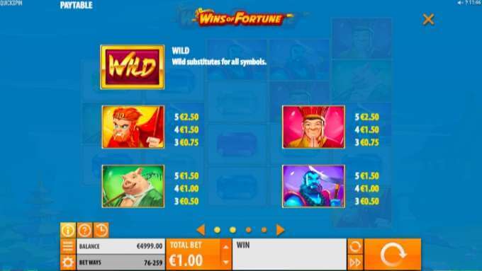 Wins of Fortune casino hra, která vás nenechá spát