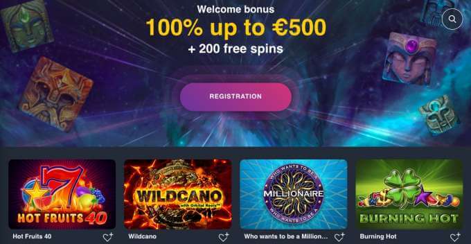 Online casino Buran s bonsem 100% do hodnoty €500