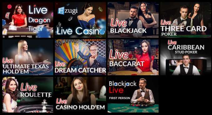 Live casino automaty v Librabet casinu