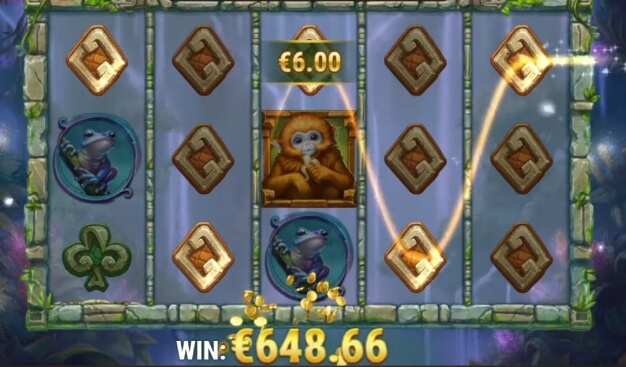 Nádherný herní online casino automat Rainforest Magic od Play'n GO