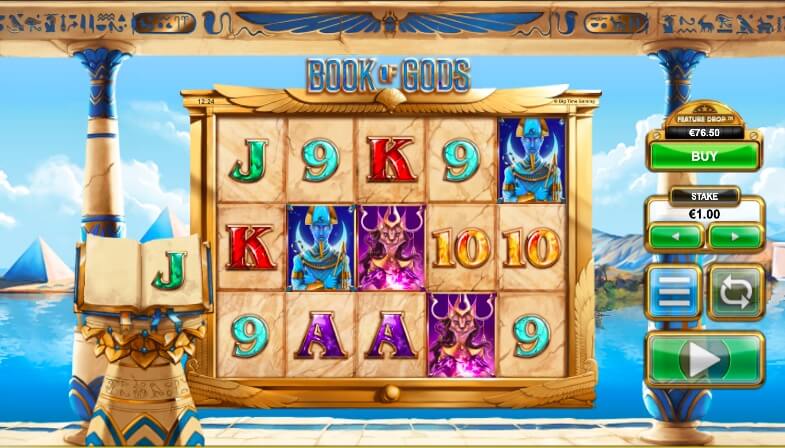 The Book of Gods casino hra a jeho vzhled