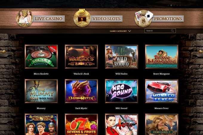 Online casino Bronze bez nutnosti vkladu a plno automatů zdarma!